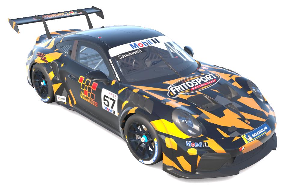 Preview of Porsche 992 2 Cup yellastrike Fritosport ADMNBxxDNUTSTUFF by Edgar S.