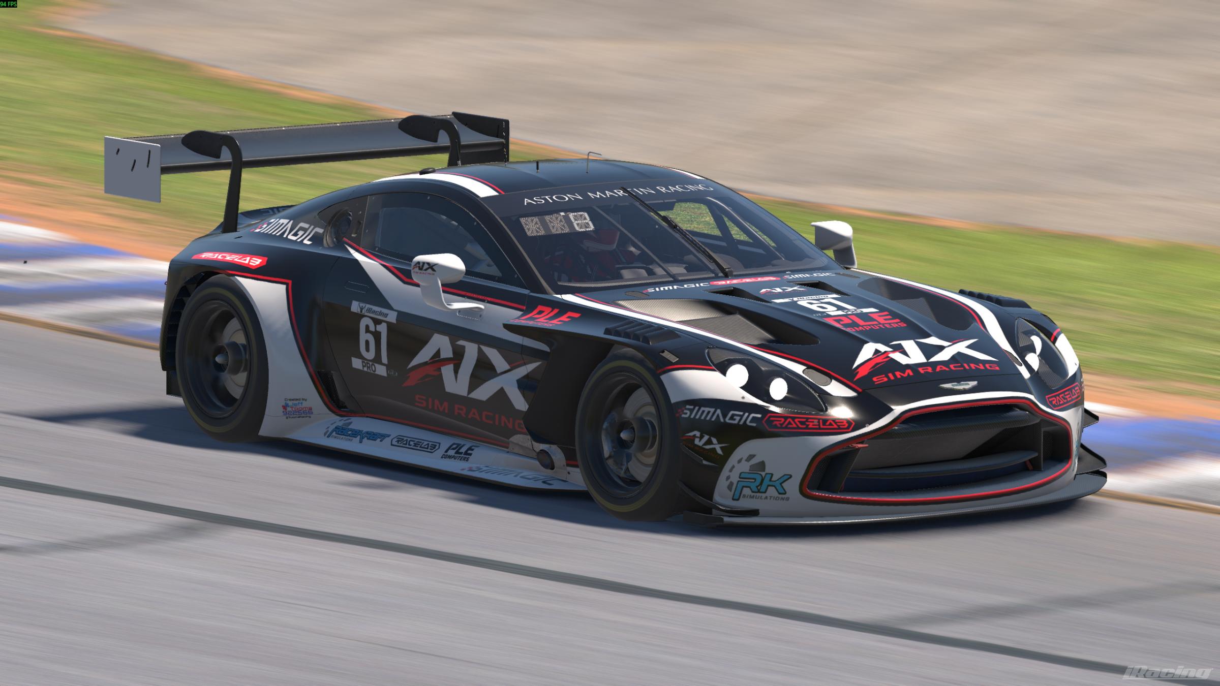 Preview of A1X Sim Racing Aston Martin Vantage EVO GT3  by Jeff Tooma
