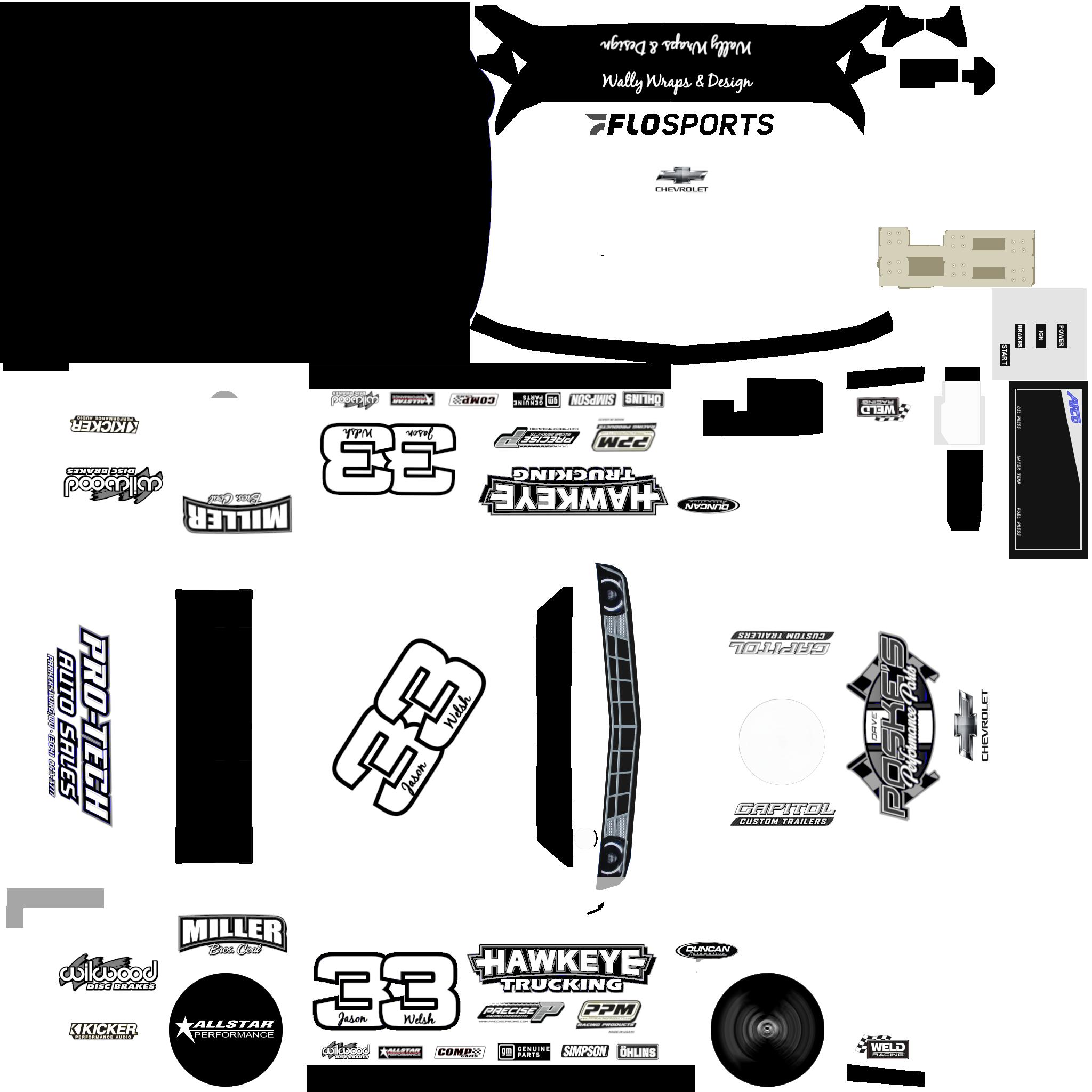 Preview of Dirt Street Stock white black by Jason Welsh