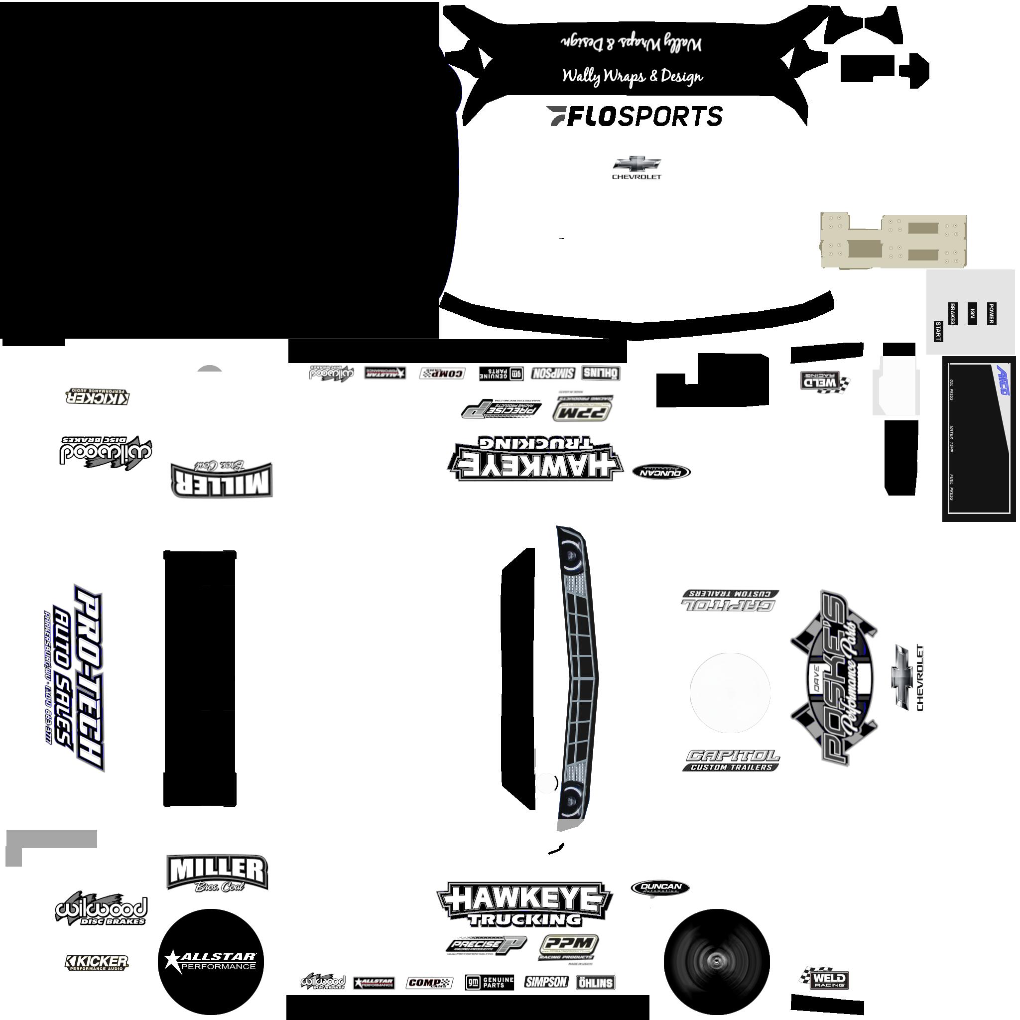 Preview of Dirt Street Stock white black sim by Jason Welsh