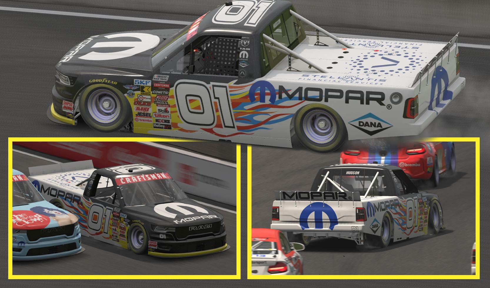 Preview of Nascar Truck Ram Mopar by Clyde Coman