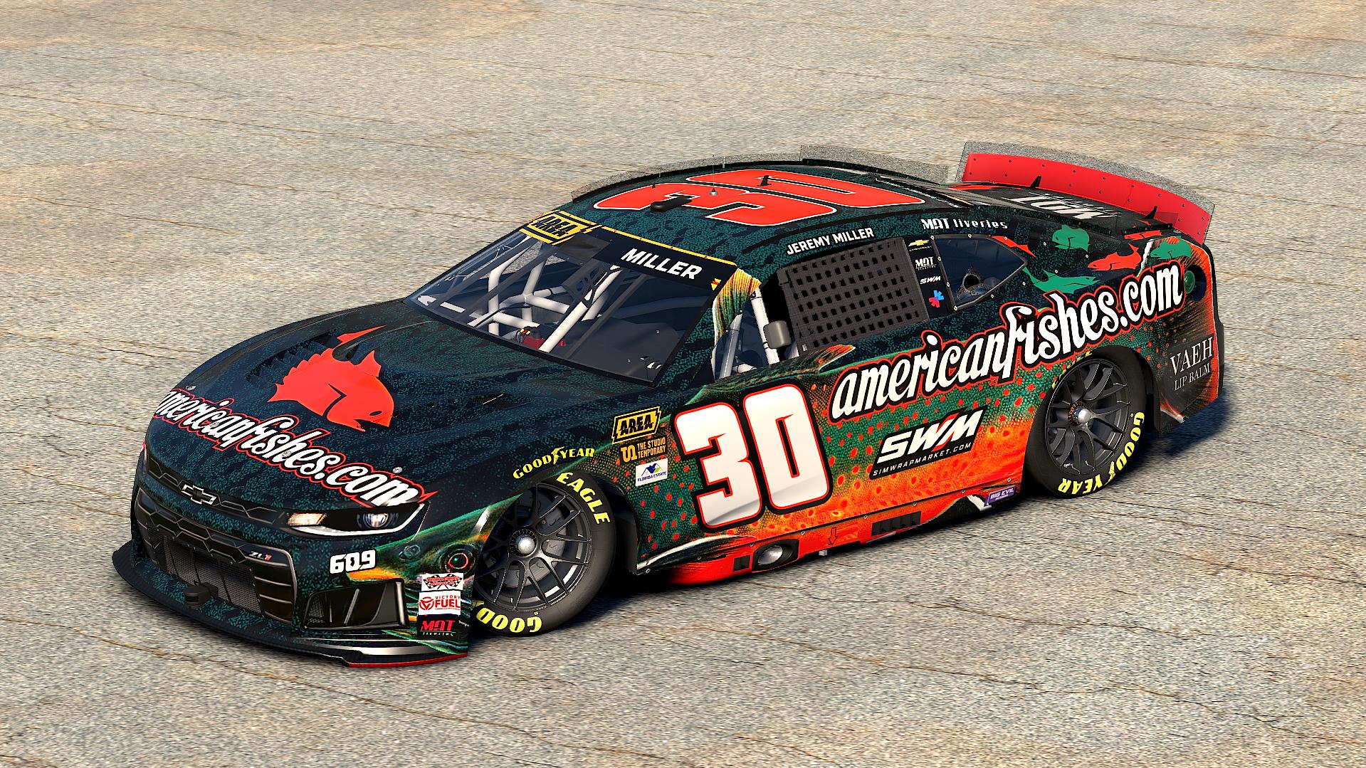 Preview of Americanfishes.com Dolly Varden Trout AREA Cup Camaro by Matt Tomelleri