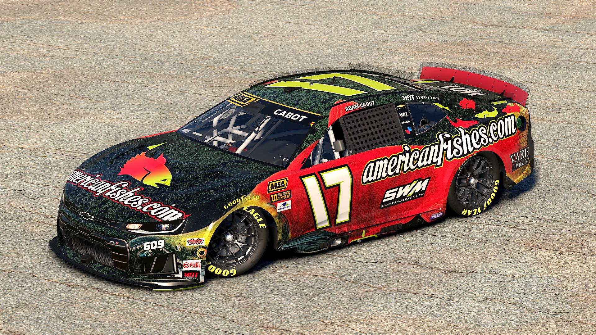 Preview of Americanfishes.com Sockeye Salmon AREA Cup Camaro by Matt Tomelleri