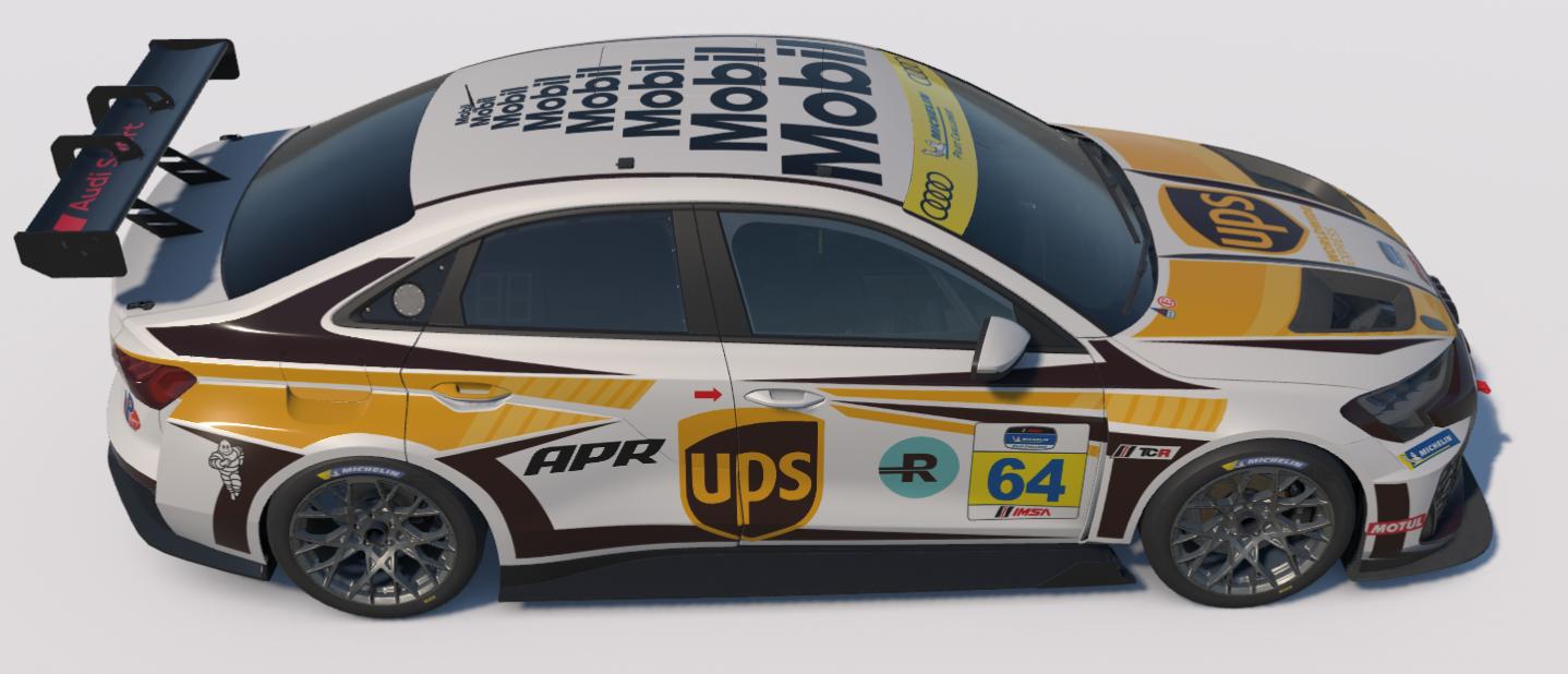 Preview of United Parcel Service "UPS" Audi RS3 LMS Gen 2 TCR by Ronald Lawson2