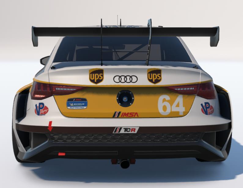 Preview of United Parcel Service "UPS" Audi RS3 LMS Gen 2 TCR by Ronald Lawson2