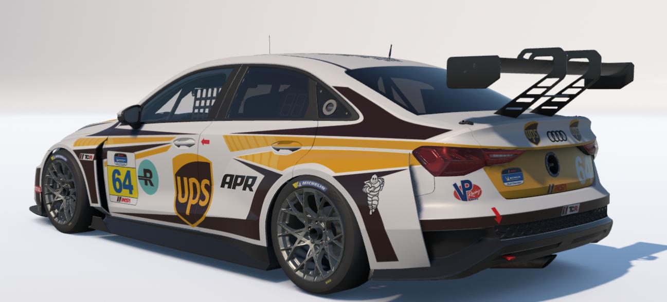 Preview of United Parcel Service "UPS" Audi RS3 LMS Gen 2 TCR by Ronald Lawson2