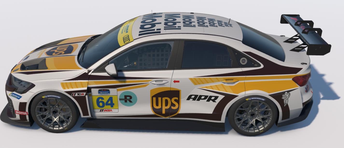 Preview of United Parcel Service "UPS" Audi RS3 LMS Gen 2 TCR by Ronald Lawson2
