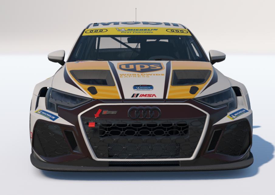 Preview of United Parcel Service "UPS" Audi RS3 LMS Gen 2 TCR by Ronald Lawson2