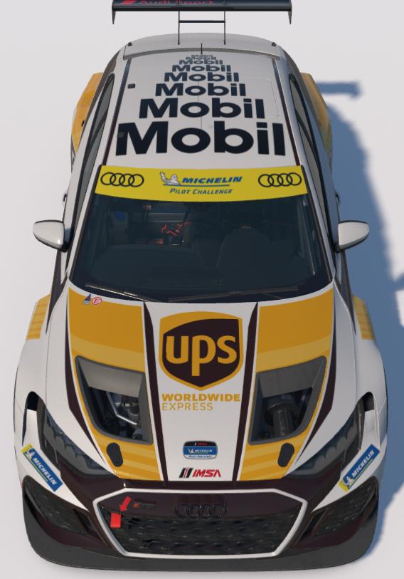 Preview of United Parcel Service "UPS" Audi RS3 LMS Gen 2 TCR by Ronald Lawson2