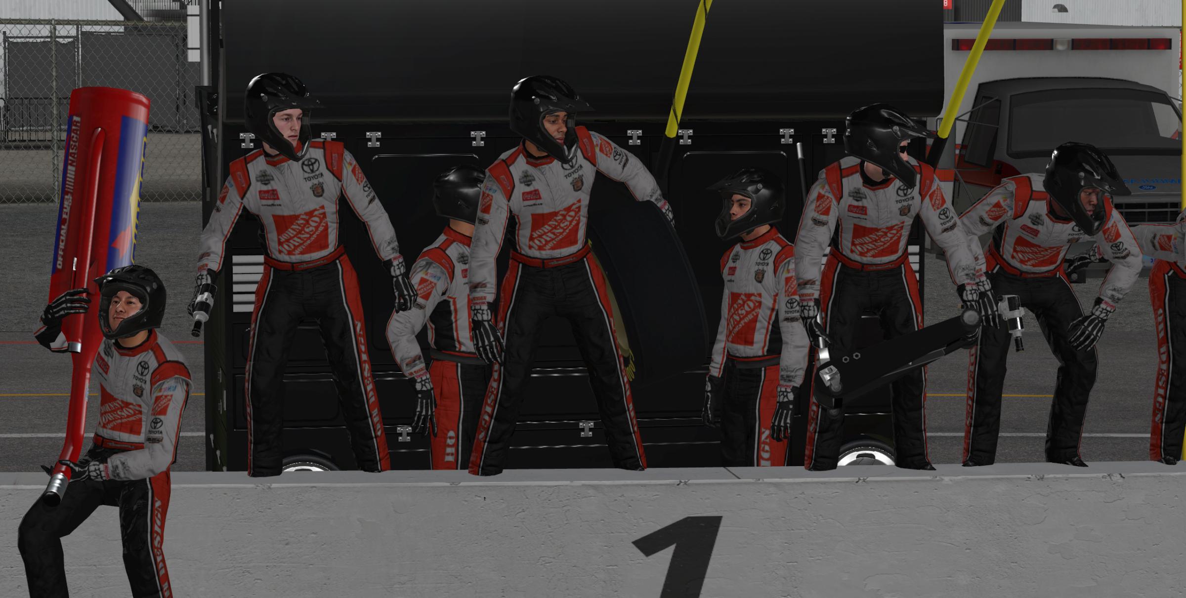 Preview of johnny johnson motorsports tony stewart throwback by Nathan C.