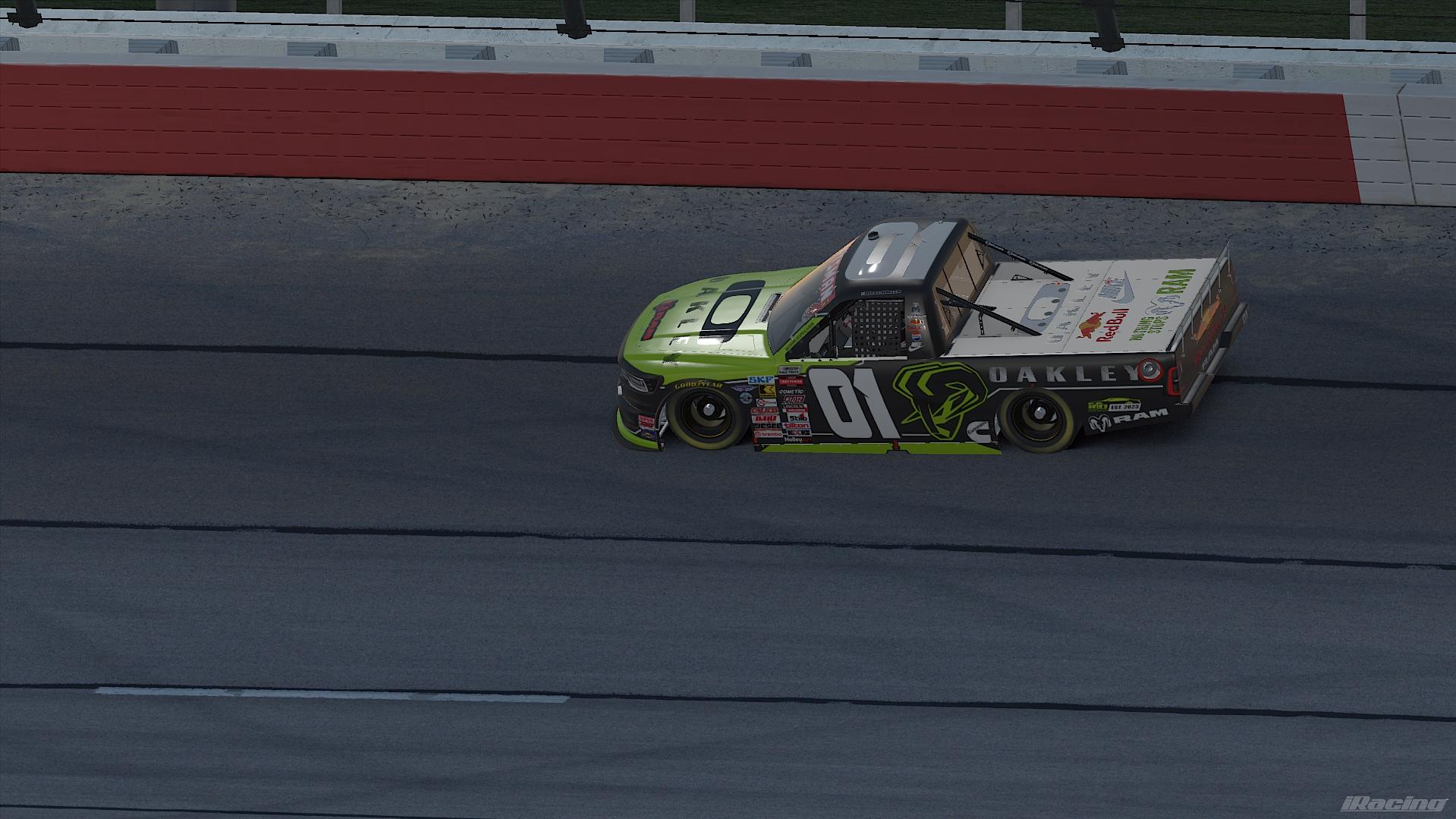Preview of Myke Miller #01 Dodge Ram Green Primary. by Paul S Junior