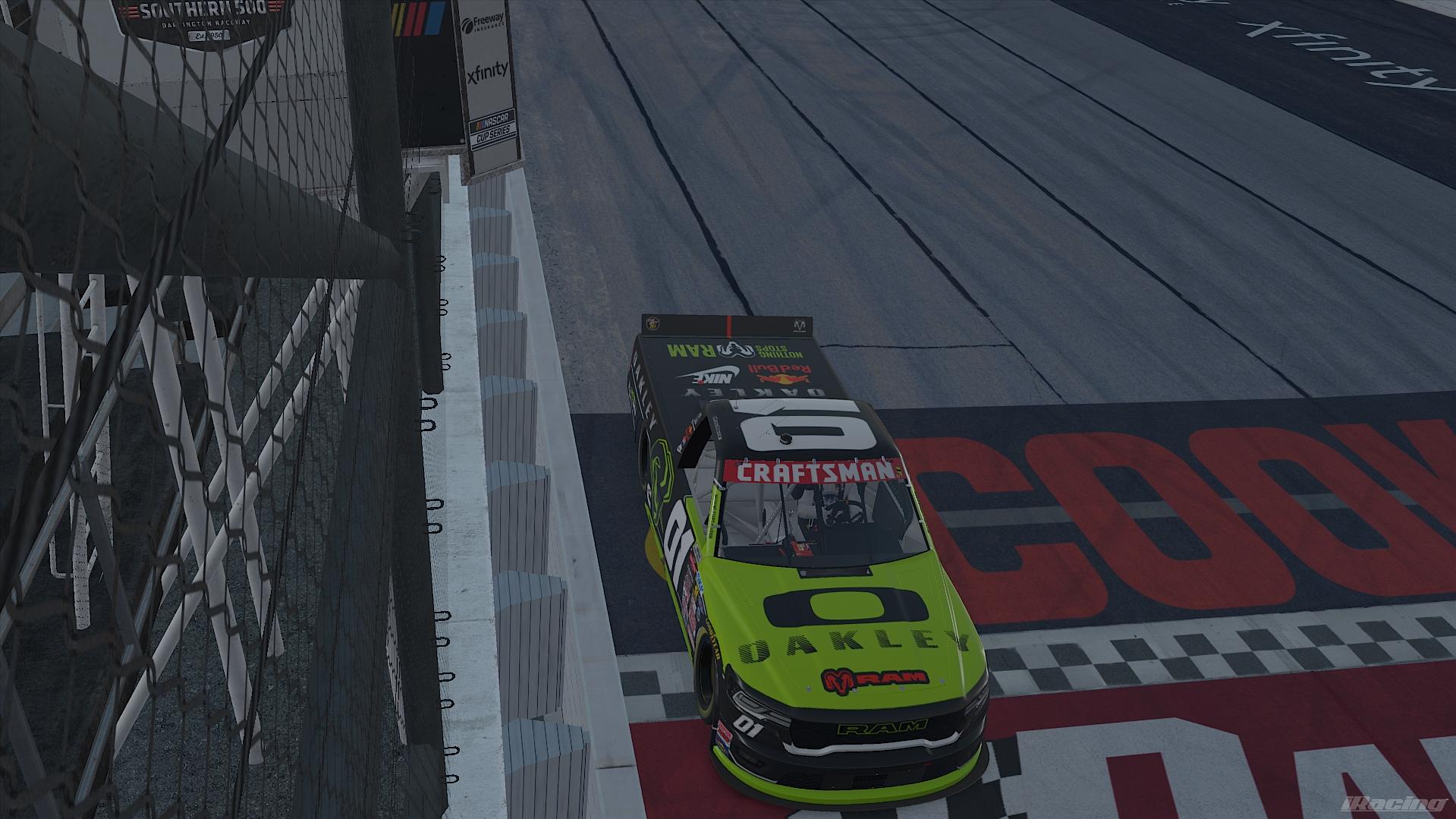 Preview of Myke Miller #01 Dodge Ram Green Primary. by Paul S Junior