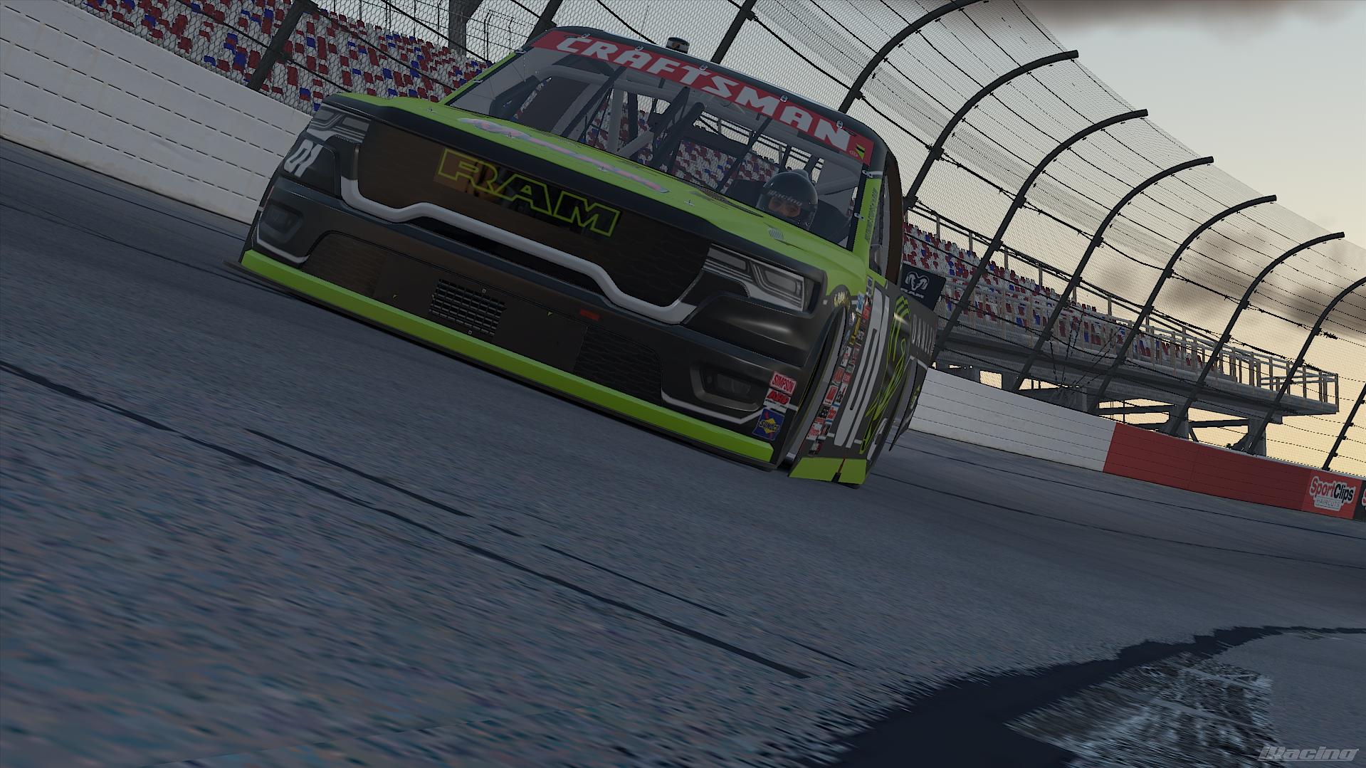 Preview of Myke Miller #01 Dodge Ram Green Primary. by Paul S Junior