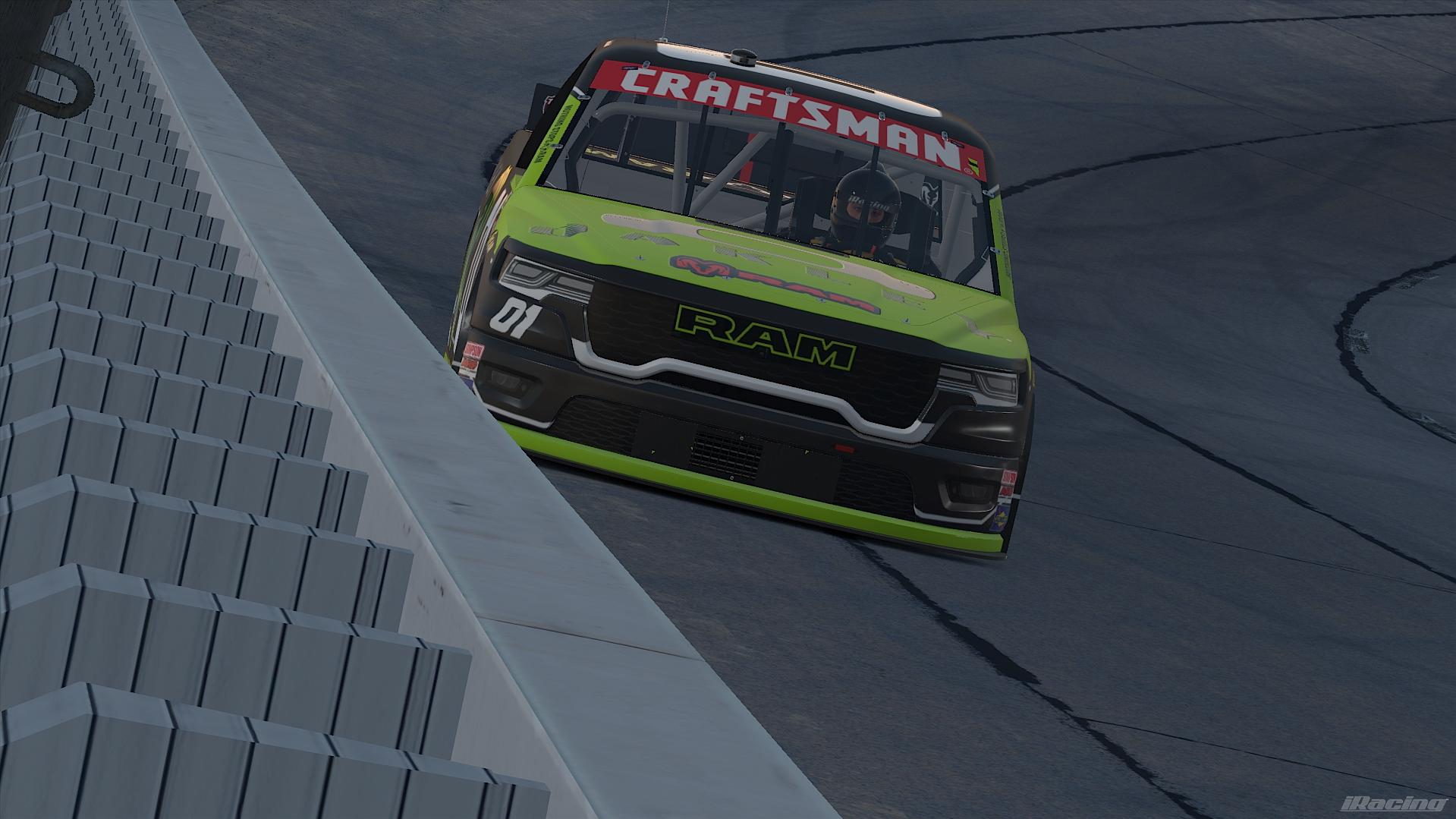 Preview of Myke Miller #01 Dodge Ram Green Primary. by Paul S Junior