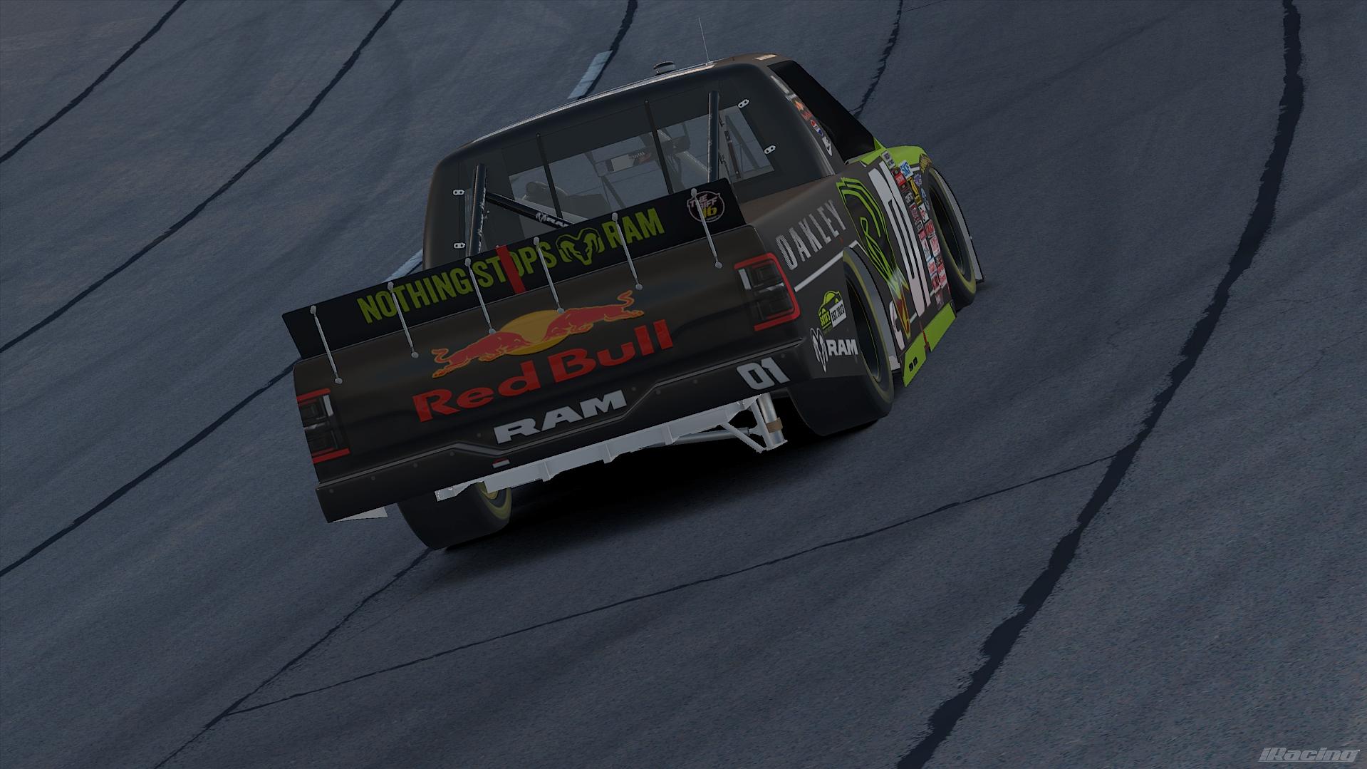 Preview of Myke Miller #01 Dodge Ram Green Primary. by Paul S Junior