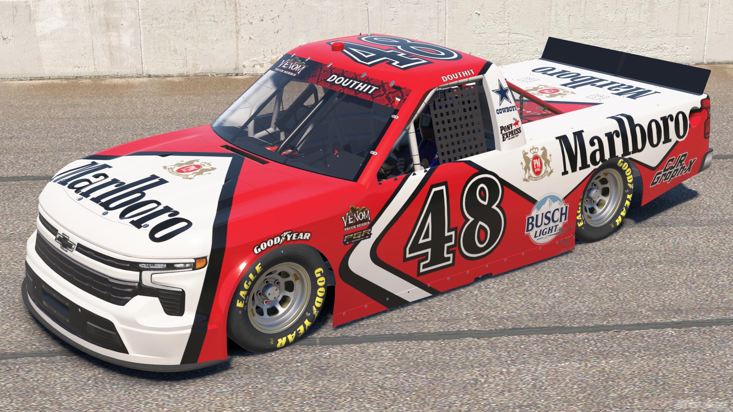 Preview of Marlboro Red, Black, & White V1, Douthit, Venom Season 11, Blank Number by Corey Rutherford