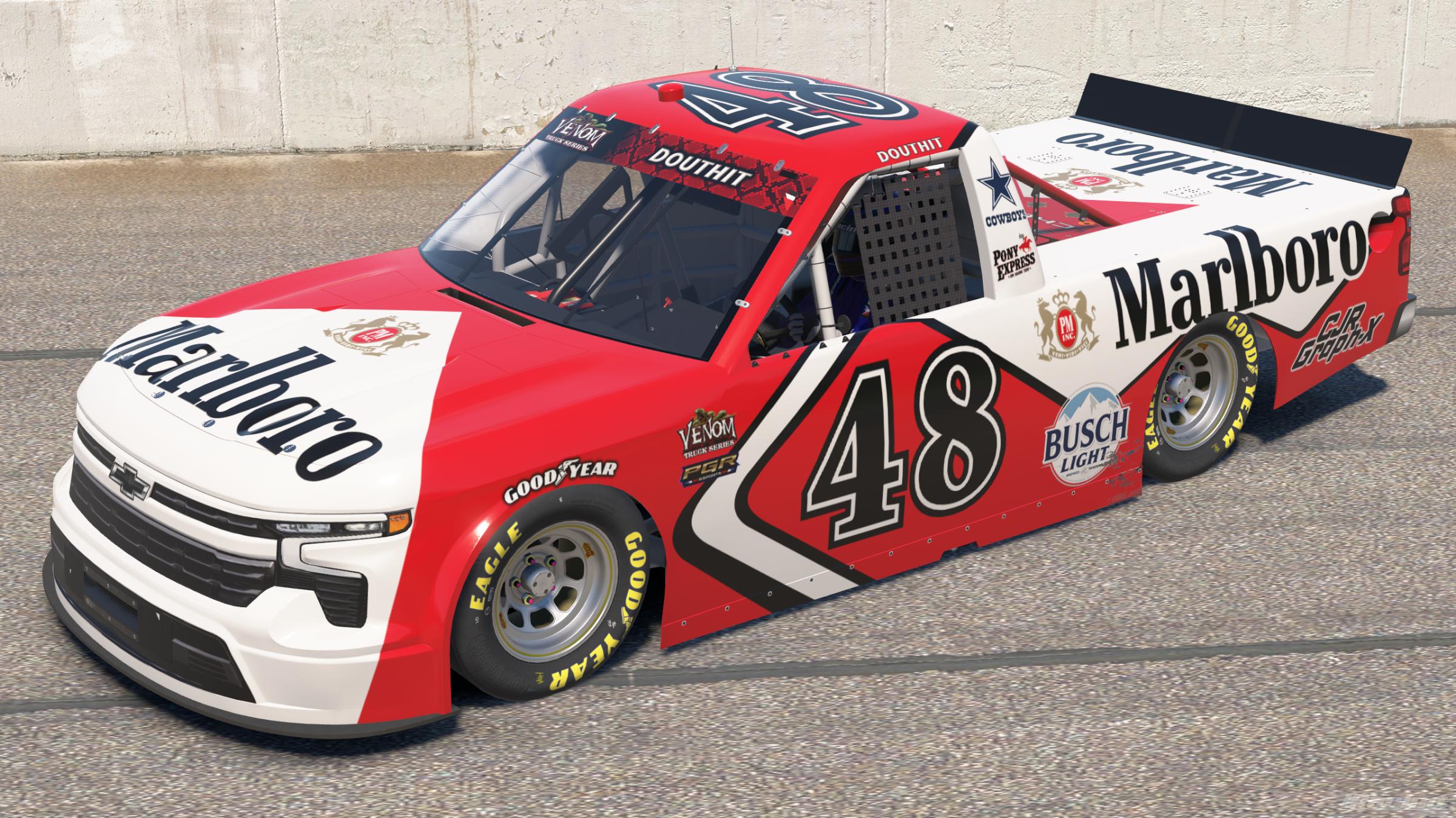 Preview of Marlboro Red, Black, & White V2, Douthit, Venom Season 11, Blank Number by Corey Rutherford