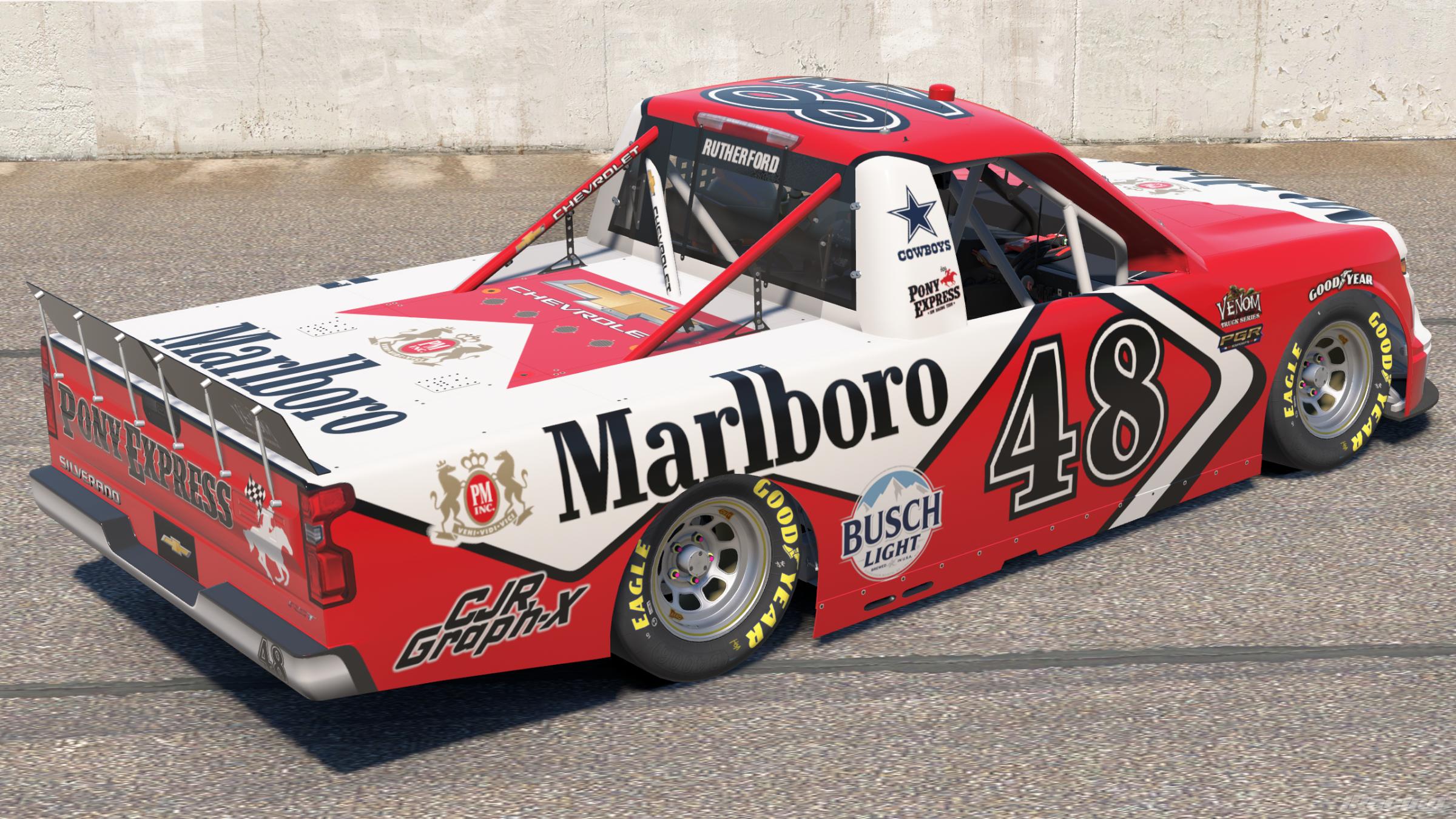 Preview of Marlboro Red, Black, & White V2, Douthit, Venom Season 11, Blank Number by Corey Rutherford