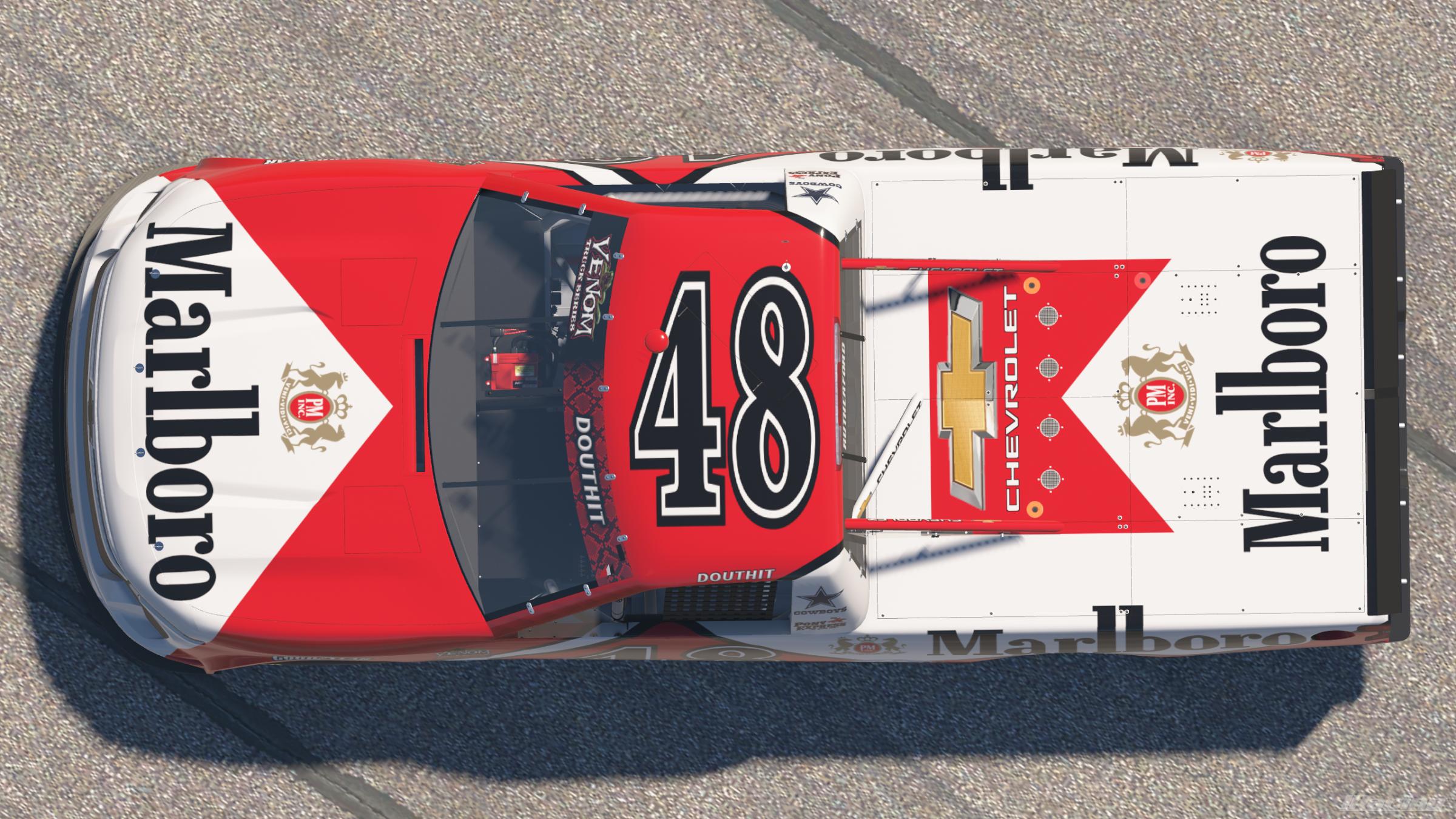 Preview of Marlboro Red, Black, & White V2, Douthit, Venom Season 11, Blank Number by Corey Rutherford