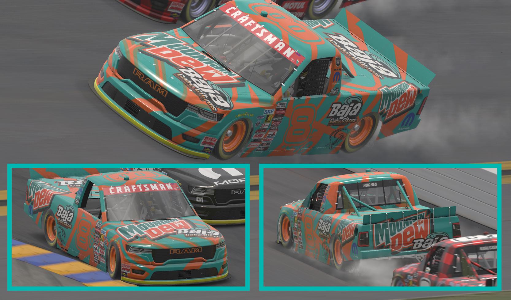 Preview of Nascar Truck Ram Mountain Dew Cabo by Clyde Coman