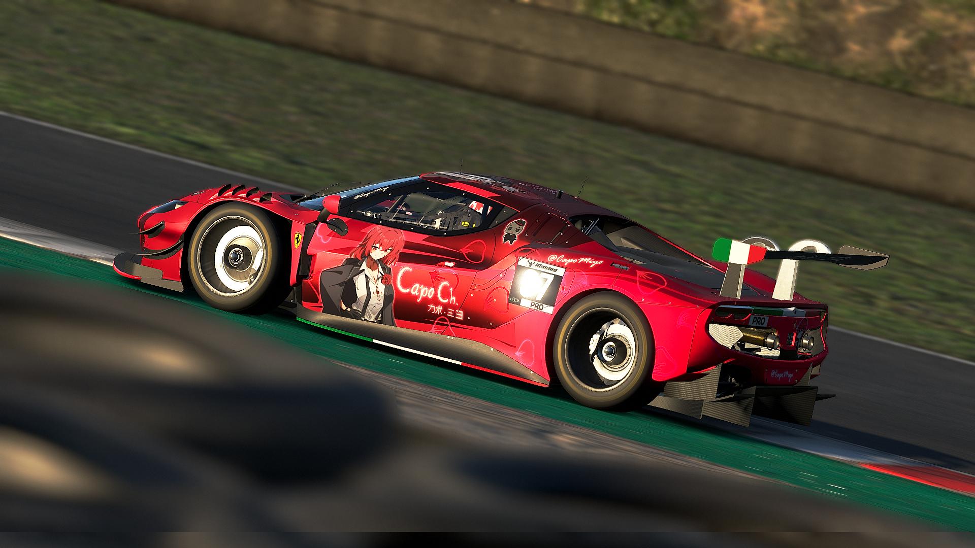 Preview of Capo Miyo Ferrari 296 GT3 by Parks Dela Cruz