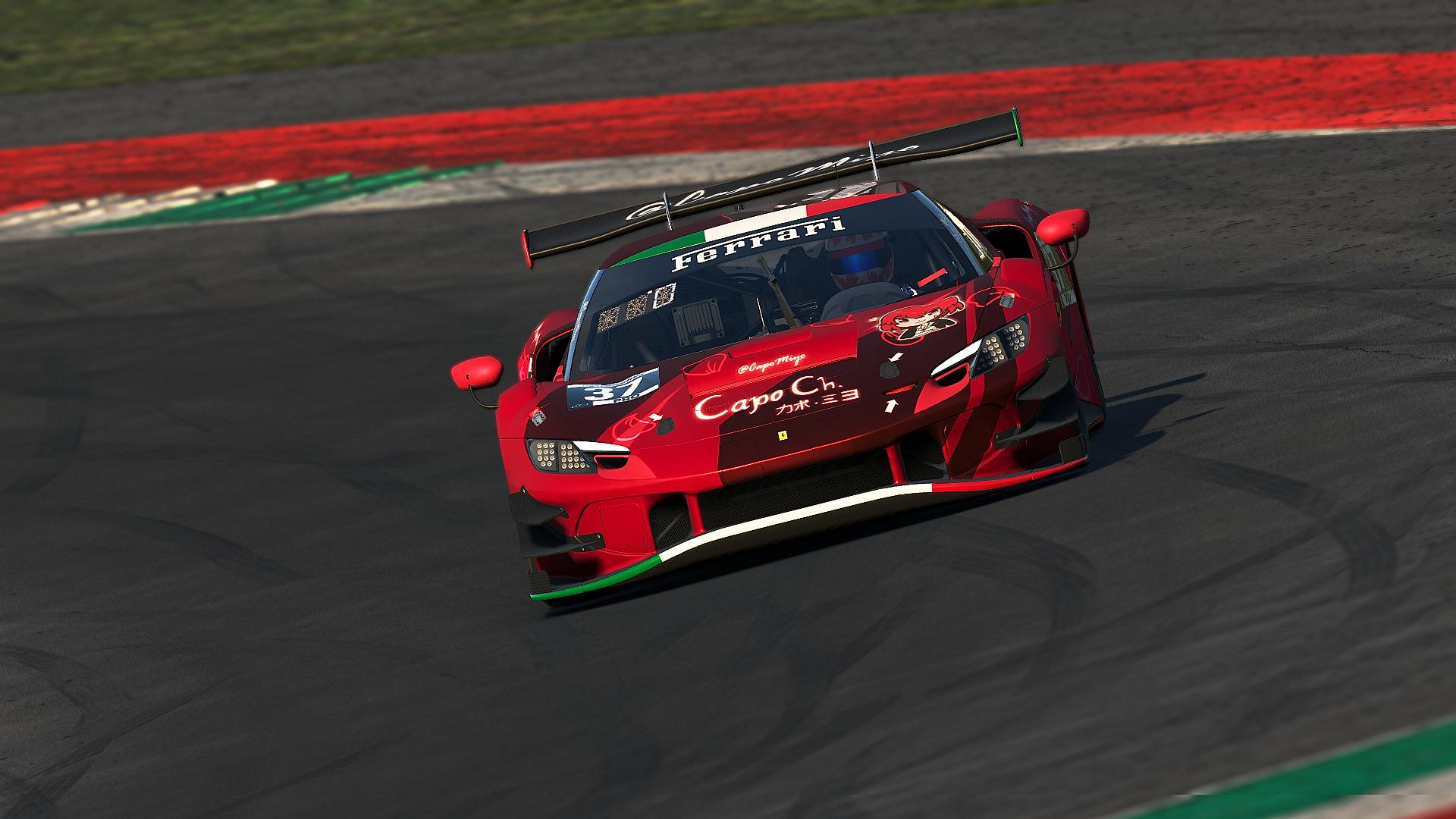 Preview of Capo Miyo Ferrari 296 GT3 by Parks Dela Cruz