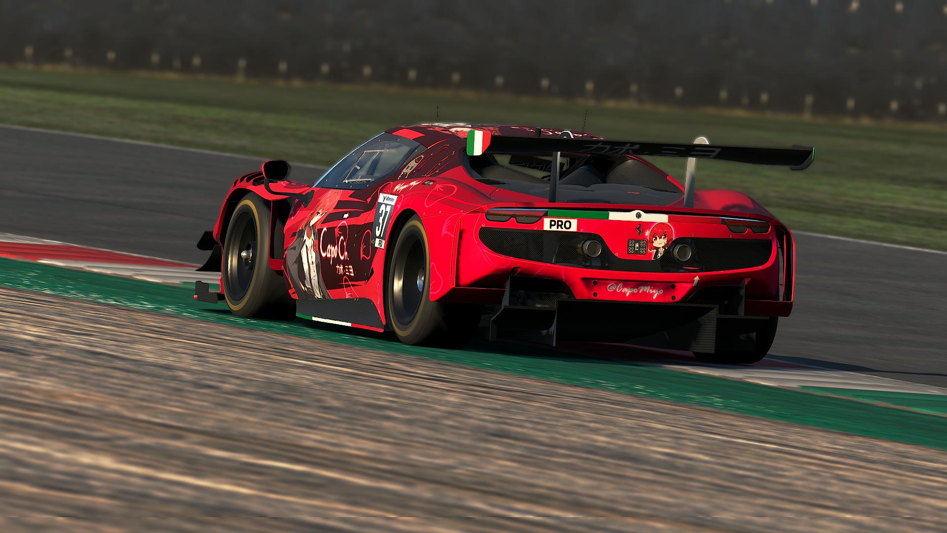 Preview of Capo Miyo Ferrari 296 GT3 by Parks Dela Cruz