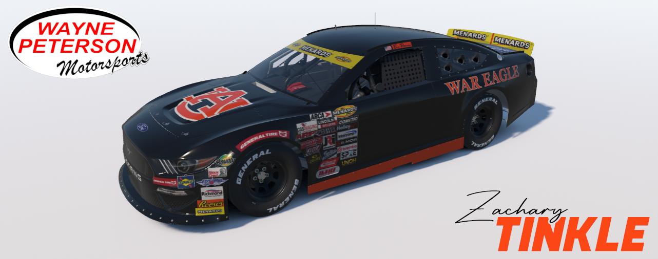 Preview of (No Numbers) 2025 Ben Peterson Auburn University by Zachary Tinkle