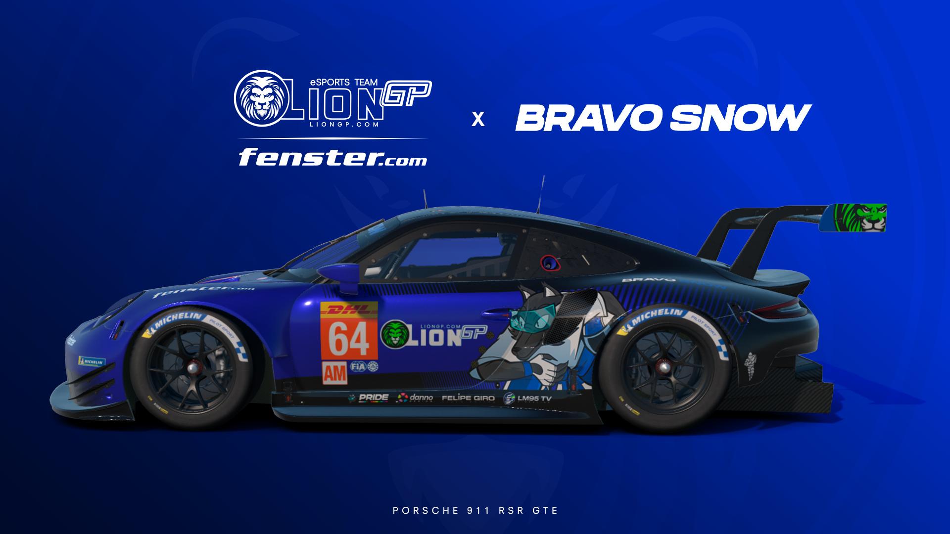 Preview of Bravo Snow | Porsche GTE by Danilo Vaz