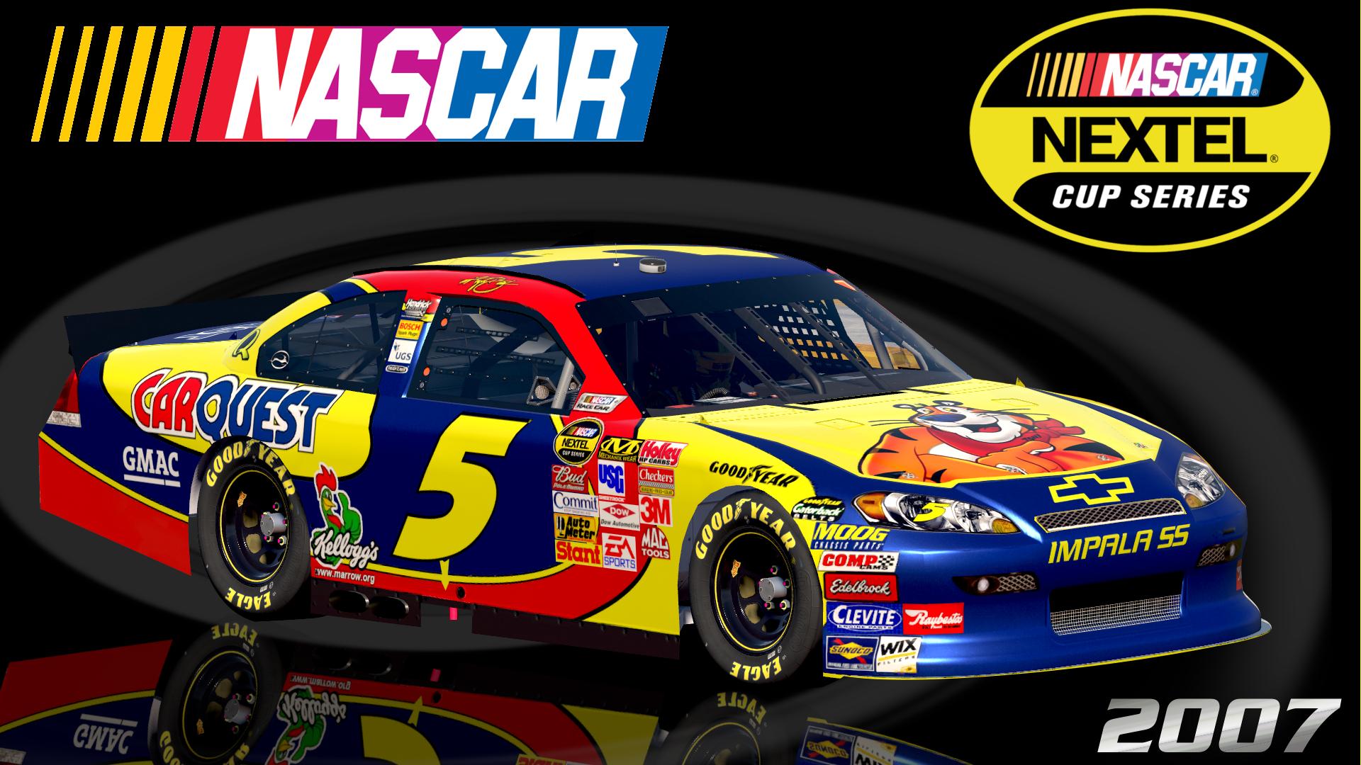 Preview of #5 Kyle Busch 2007 Kelloggs Impala SS COT Sim Stamped Number by Christian Budd