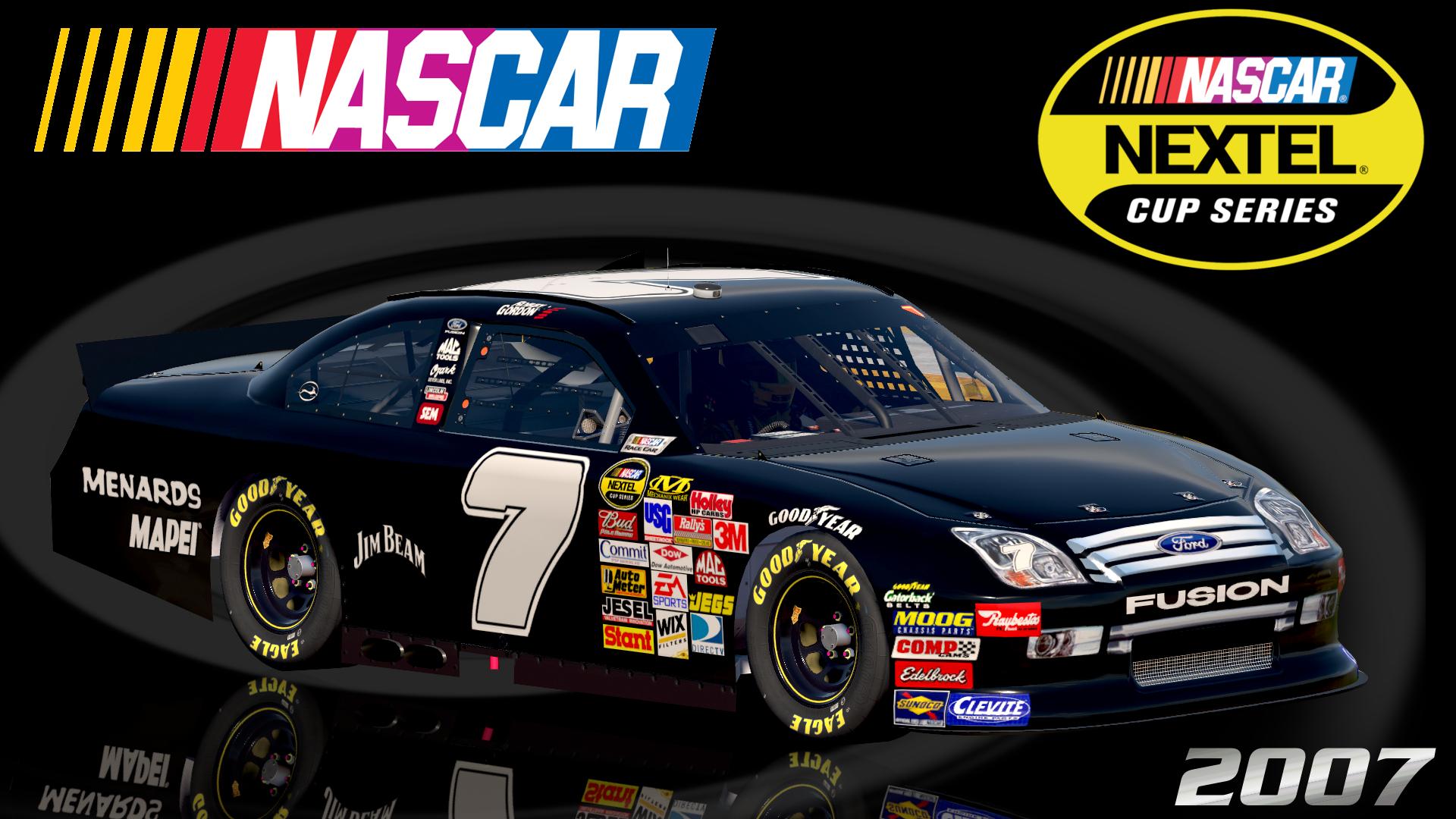 Preview of #7 Robby Gordon 2007 Unsponsored Ford Fusion COT by Christian Budd