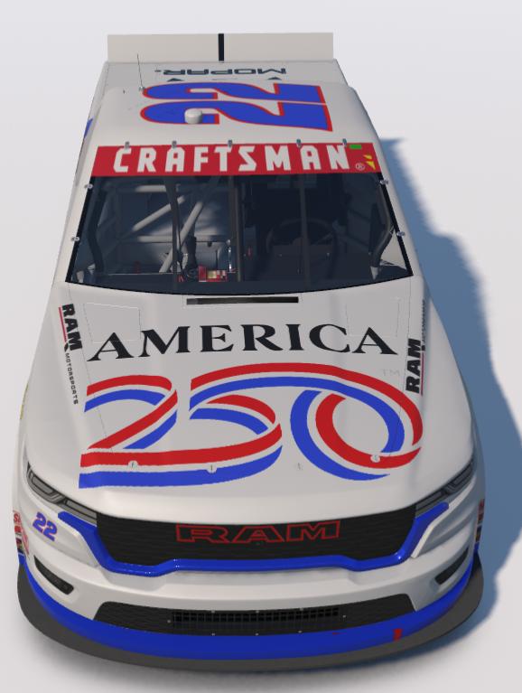 Preview of Dodge Ram Trucks "America 250" Official Sponsor NASCAR TRUCK RAM by Ronald Lawson2