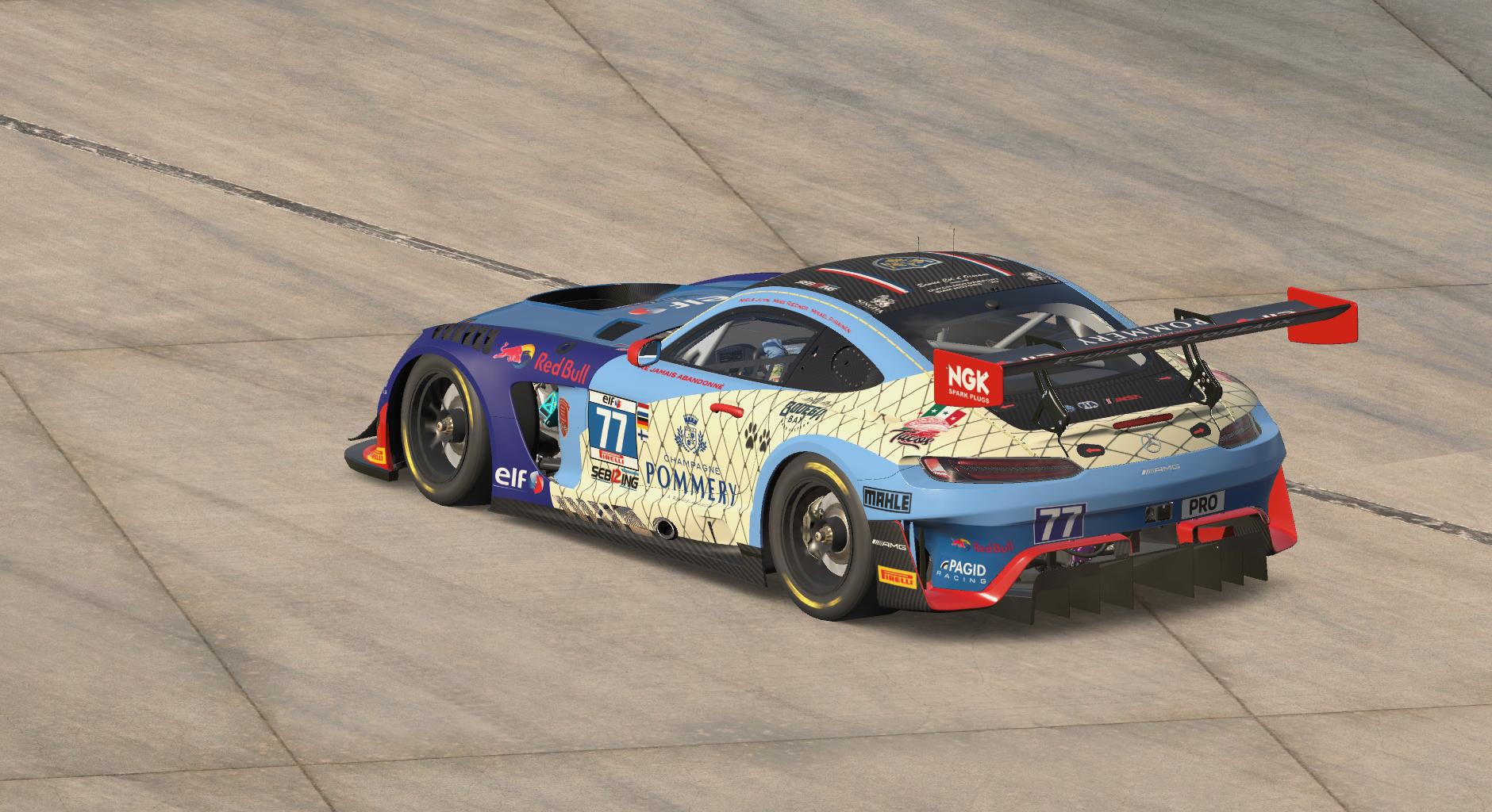 Preview of Ecurie Col dOiseaux AMG GT3 2026 Sebring edition by Mike Riedner