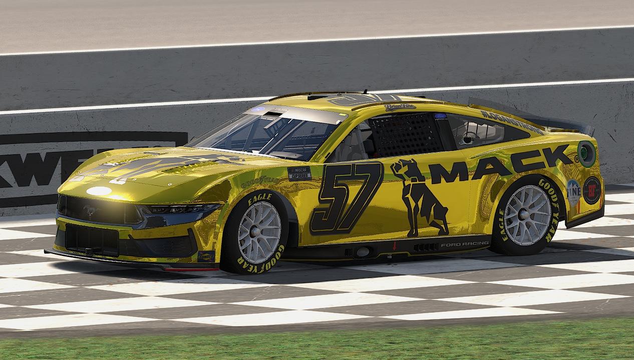 Preview of Brian Fine Gold Mack Ford Mustang NexGen by Steven Ayers Jr