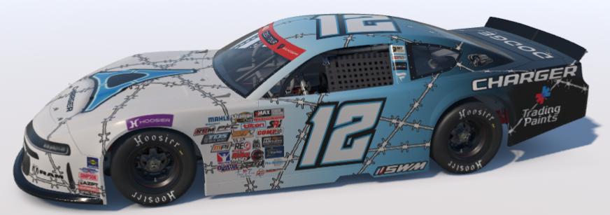 Preview of 2026 Dodge Charger Mopar Theme sim stamped number by James Janik