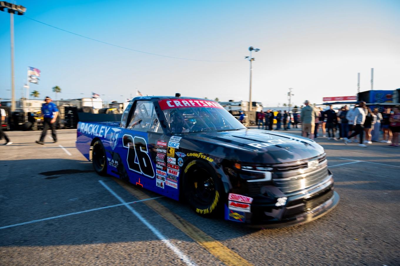 Preview of Dawson Sutton #26 Rackley Roofing Silverado - Sim-Stamped Number by Landon Rock