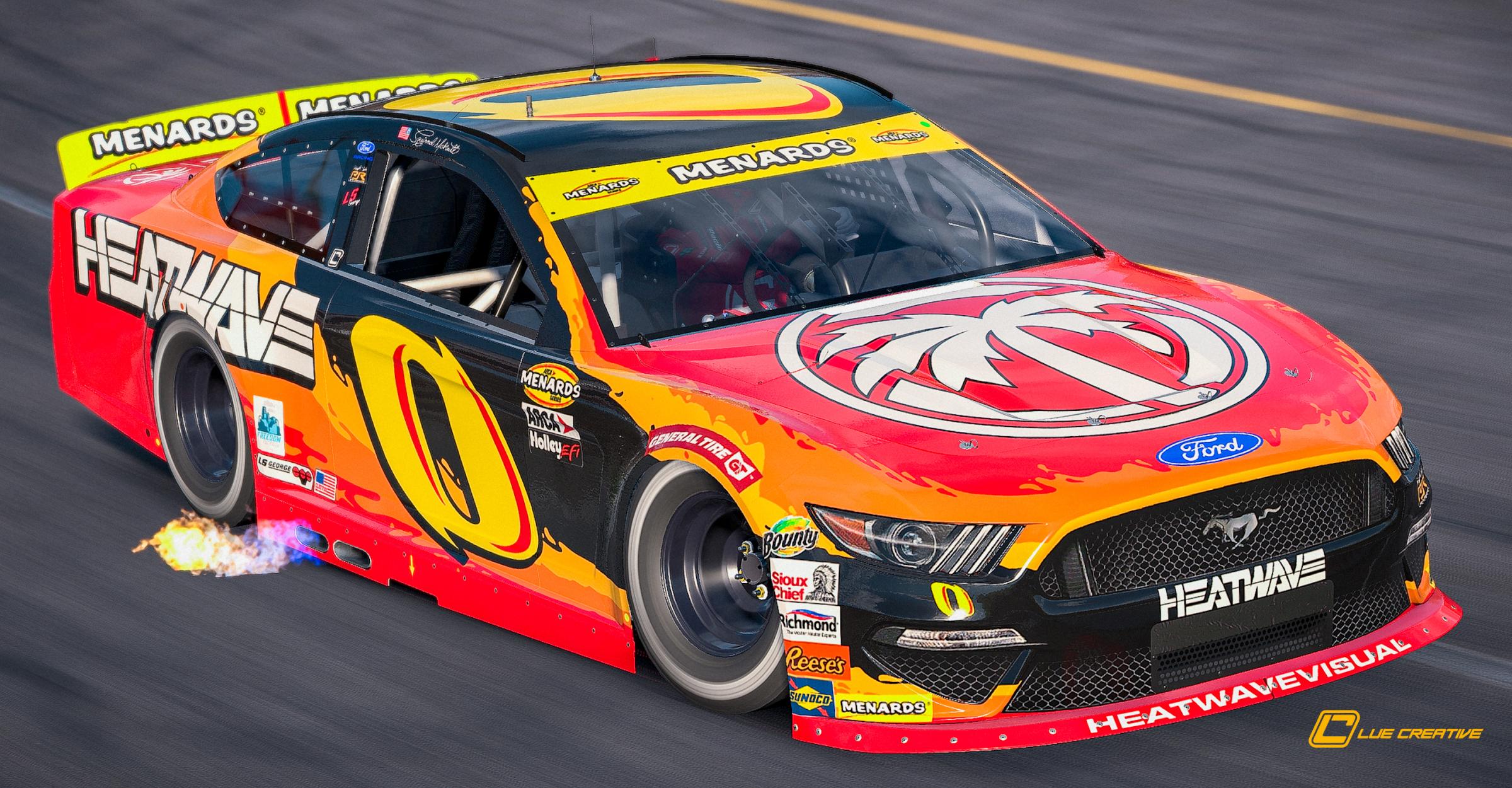 Preview of [NO NUM] LS George HEATWAVE #0 Ford Mustang - Squirrel McNutt by Harris Lue