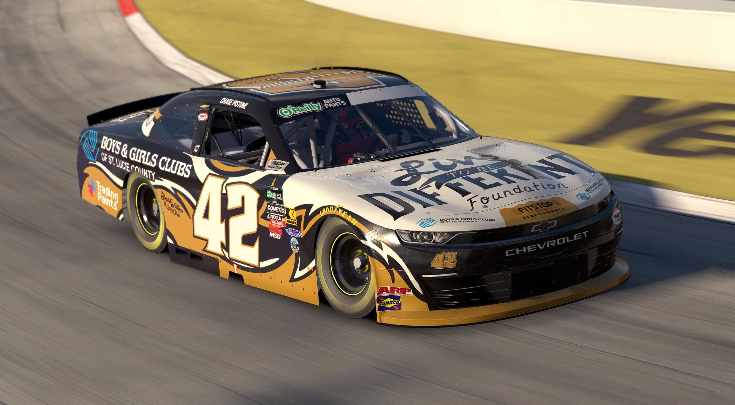 Preview of [NO NUM] #42 Brad Perez - Live To Be Different/Bubba Wallace Speed Shop by Harris Lue