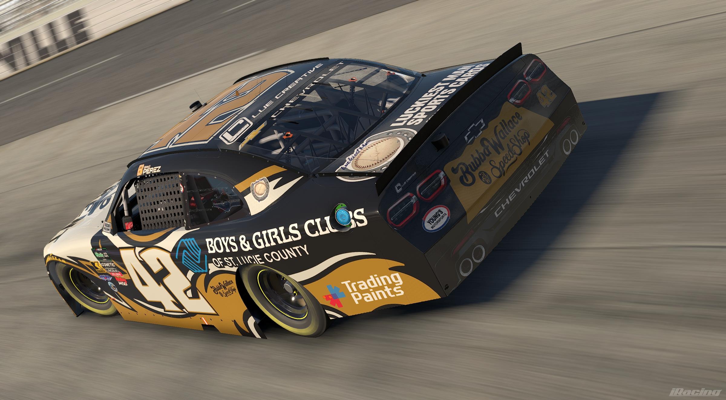 Preview of [NO NUM] #42 Brad Perez - Live To Be Different/Bubba Wallace Speed Shop by Harris Lue