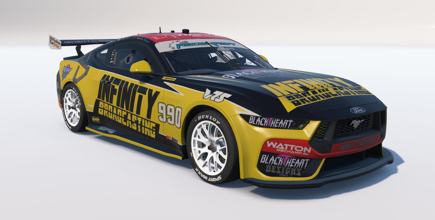 Preview of #990 Infinity Broadcasting Infinity Motorsport Gen 3 Mustang by Hamish Munro