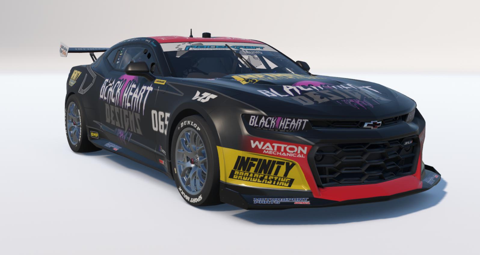 Preview of #065 Black Heart Designs Infinity Motorsport Gen 3 Camaro by Hamish Munro