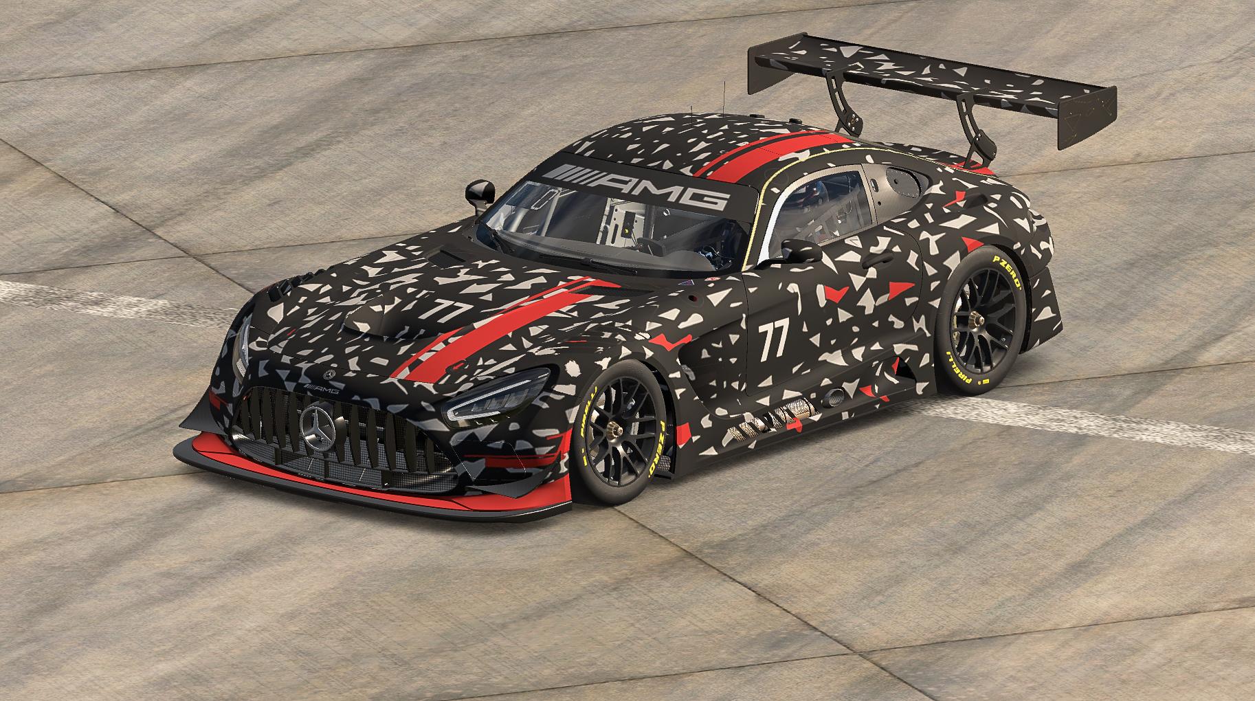 Preview of Mercedes AMG GT3 2027/28 camouflage March 24 2026 Nürburgring by Mike Riedner
