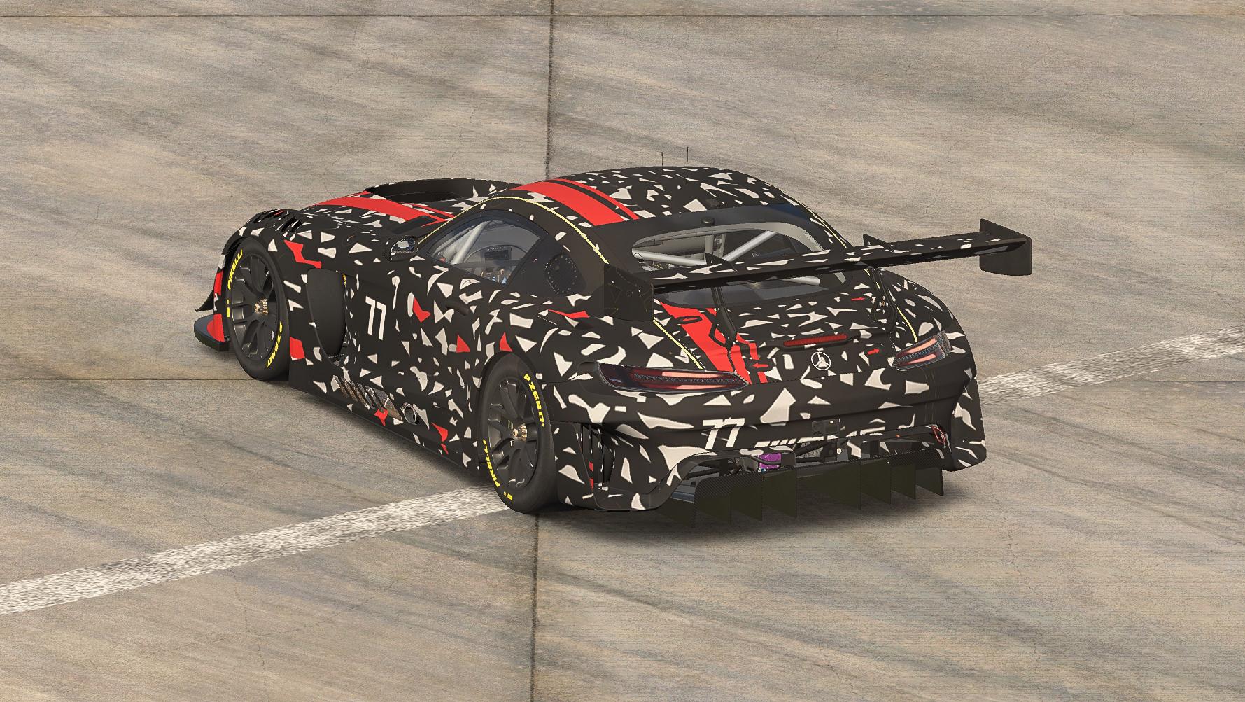 Preview of Mercedes AMG GT3 2027/28 camouflage March 24 2026 Nürburgring by Mike Riedner