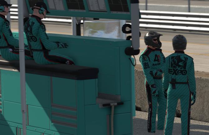 Preview of Sim Gaming Expo / 4D drivers suit by Jim H.