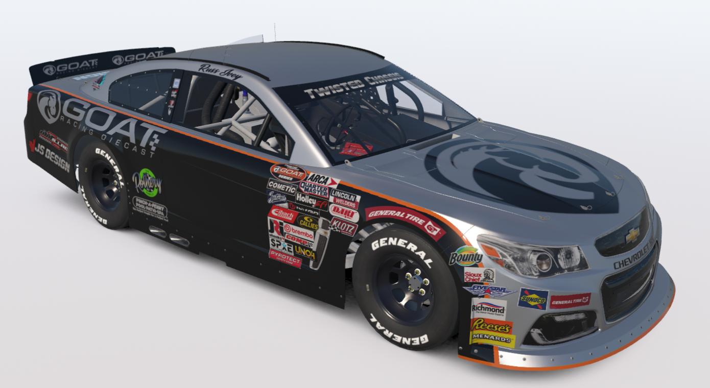 Preview of GOAT Racing Diecast Grey Ghost ARCA Chevy SS by Jordan S.