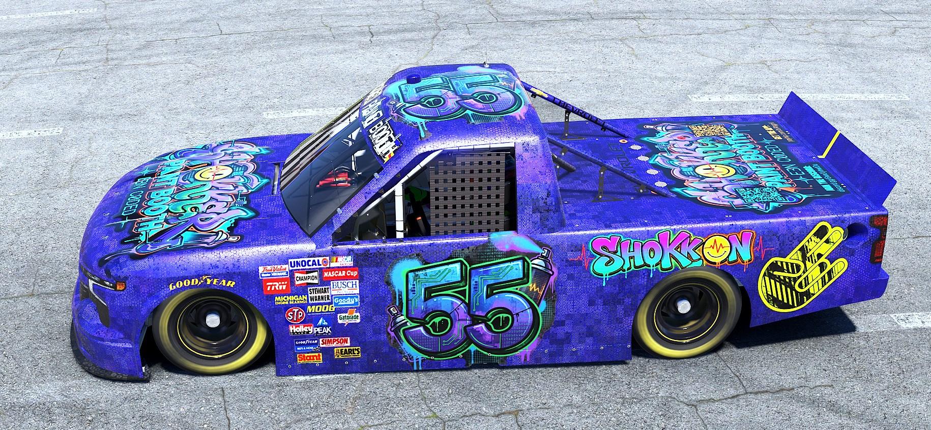 Preview of Shokker Paint Booth Purple Fury #55 by Ricky Whittenburg