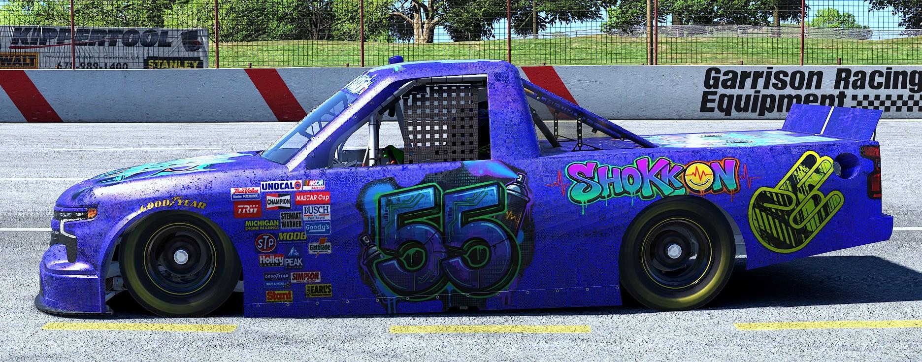 Preview of Shokker Paint Booth Purple Fury #55 by Ricky Whittenburg