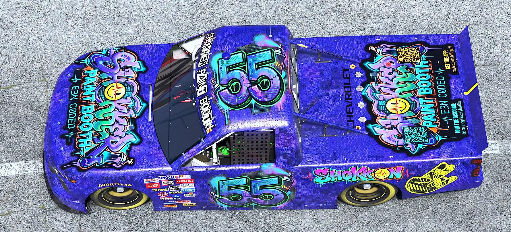 Preview of Shokker Paint Booth Purple Fury #55 by Ricky Whittenburg