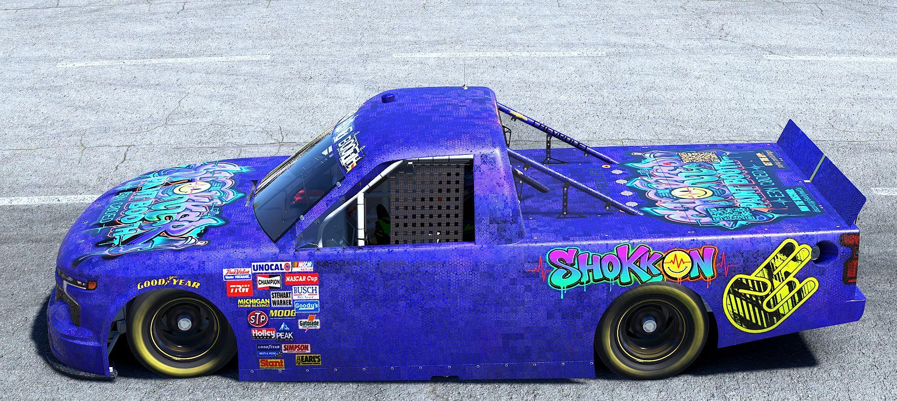 Preview of Shokker Paint Booth - Purple Crush - No Number by Ricky Whittenburg