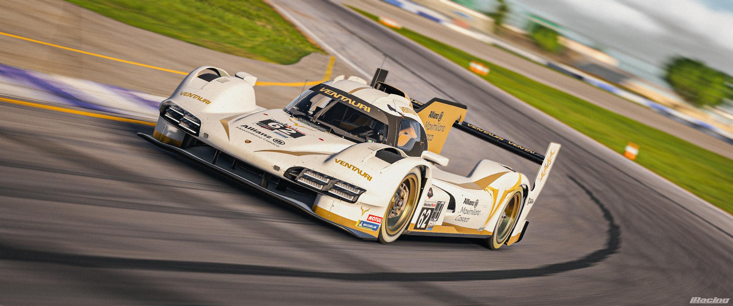 Preview of Ventauri Esports Porsche 963 GTP White by Nik Paquin